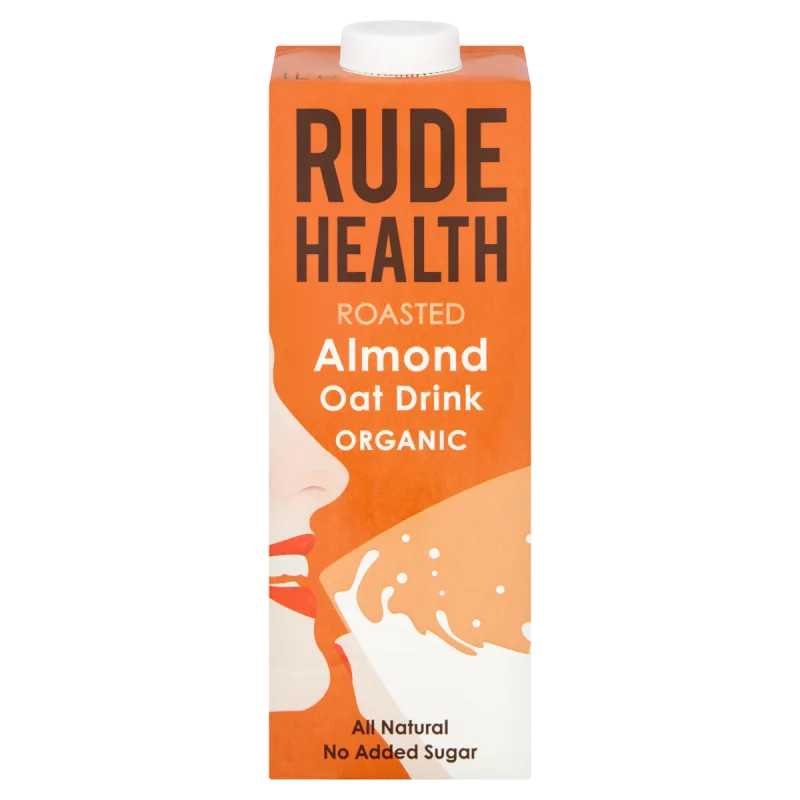 Bautura vegetala din ovaz si migdale prajite Bio, 1l, Rude Health — preț și oferte