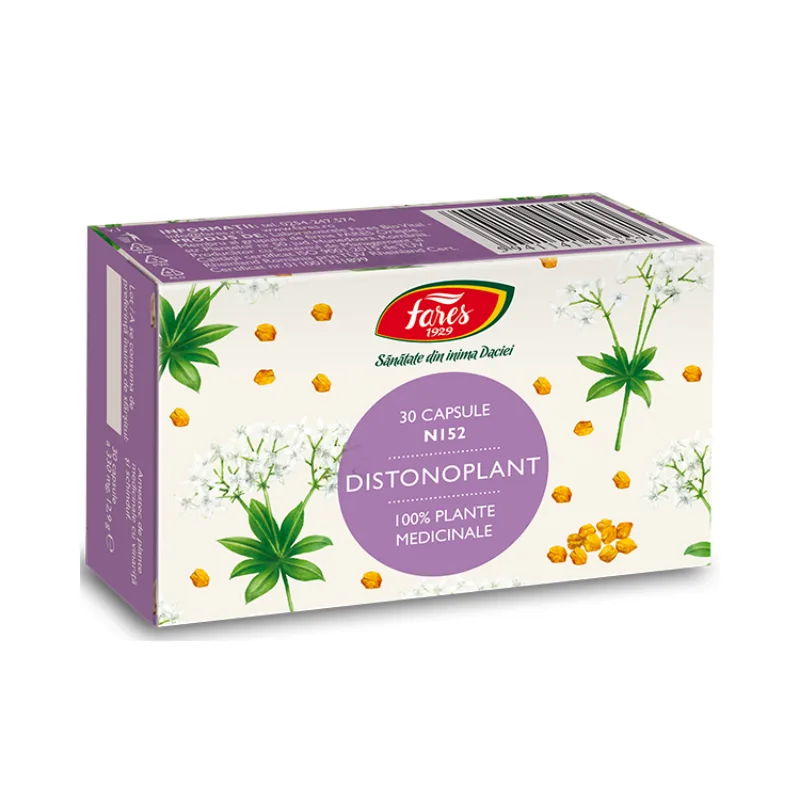 Distonoplant, 30 caps, FARES — preț și oferte