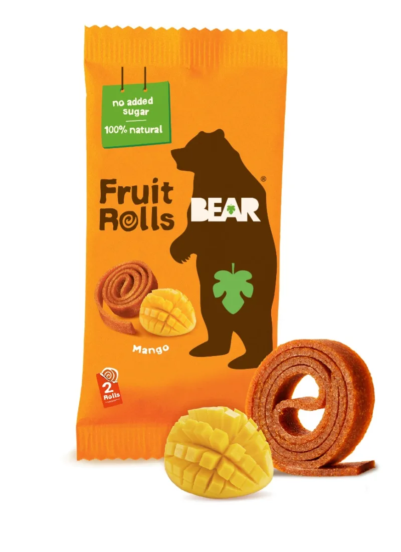 Rulouri mango Yo-Yo, 20g, Bear — preț și oferte