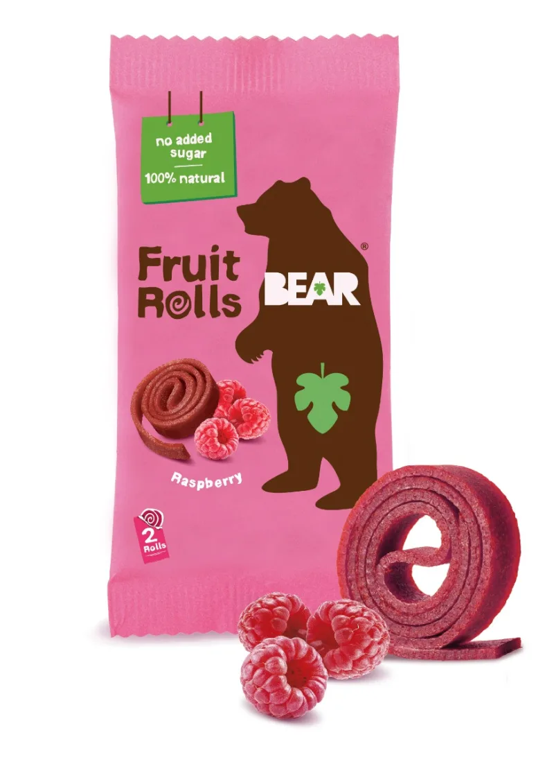 Rulouri zmeura Yo-Yo, 20g, Bear — preț și oferte