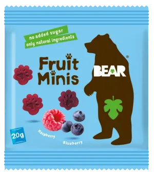 Talpite arctic cu zmeura si afine, 20g, Bear