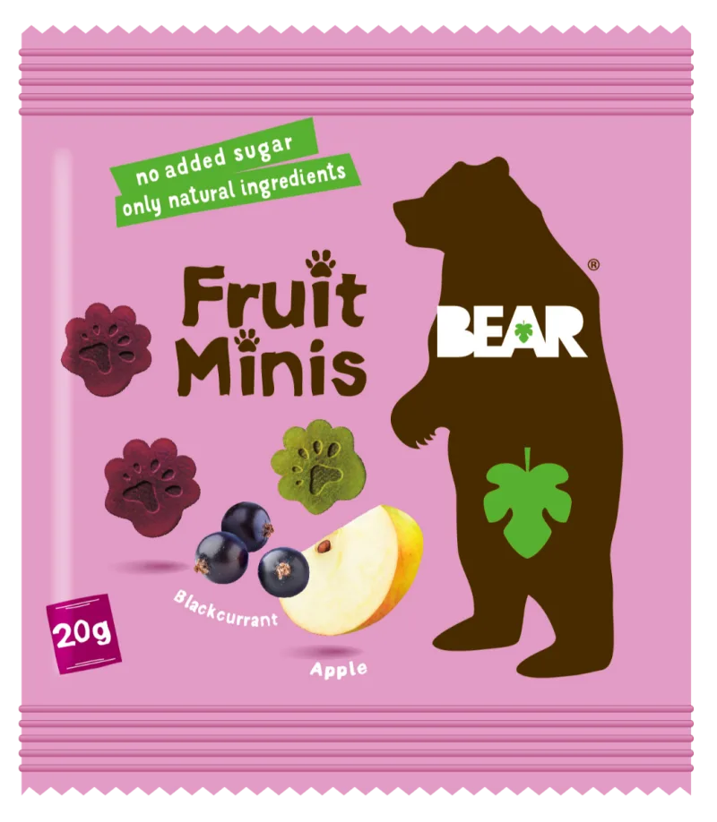 Talpite jungle cu mar si coacaze negre, 20g, Bear — preț și oferte