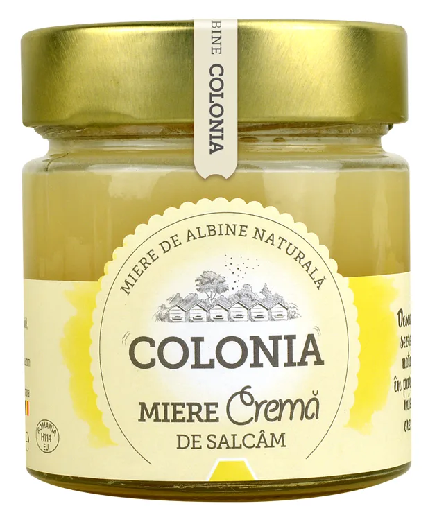 Miere crema de salcam, 270g, Colonia — preț și oferte