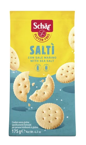 Biscuiti sarati fara gluten Salti, 175g, Schar