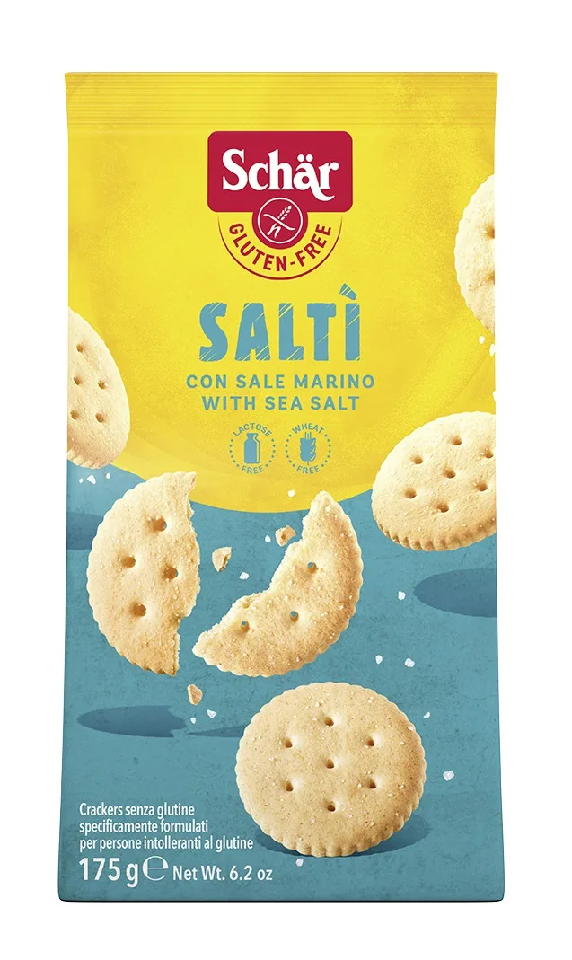 Biscuiti sarati fara gluten Salti, 175g, Schar — preț și oferte