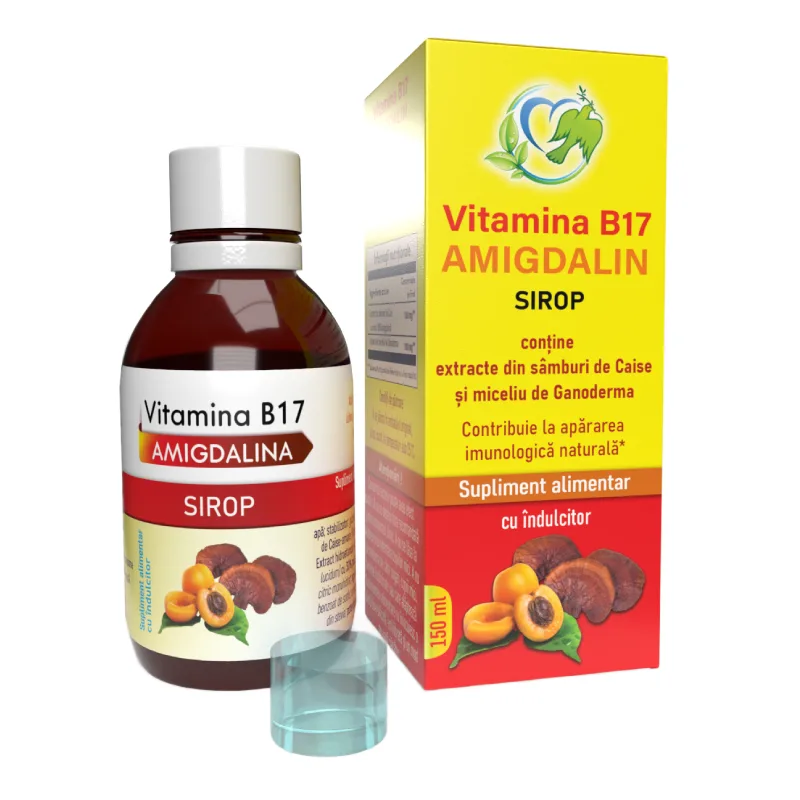 Vitamina B17 Amigdalina sirop, 150 ml, Justin Pharma — preț și oferte