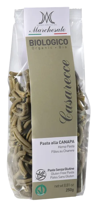 Paste cu canepa fara gluten Casarecce Bio, 250g, Marchesato — preț și oferte