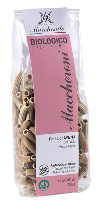 Paste din ovaz fara gluten Bio Maccheroni, 250g, Marchesato — preț și oferte