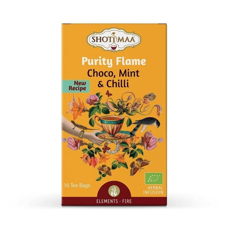 Ceai Elements Fire Purity Flame Bio, 16 plicuri, Shoti Maa — preț și oferte