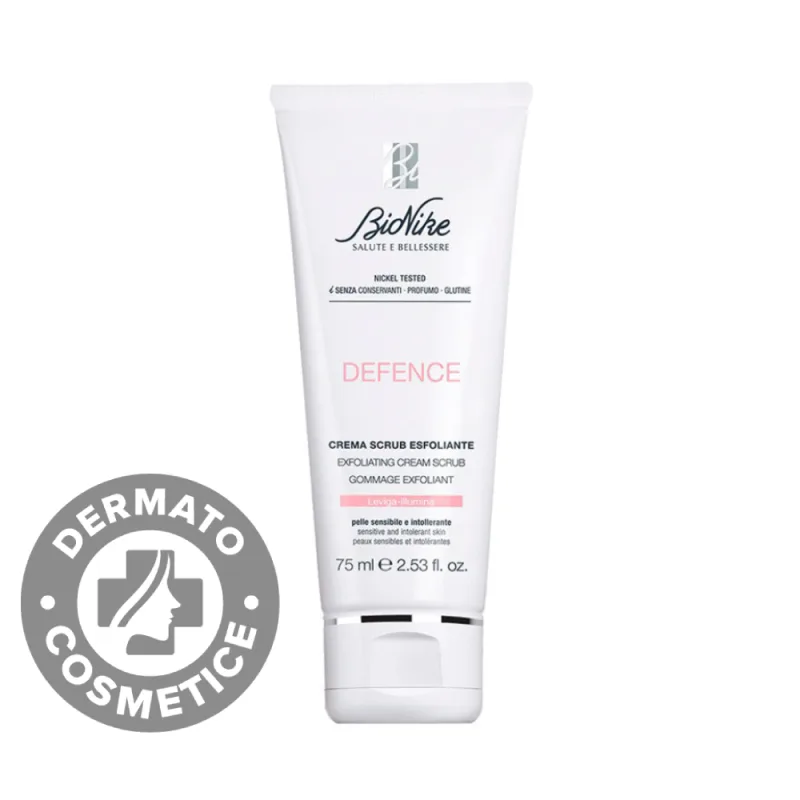 Scrub delicat exfoliant Defence, 75ml, Bionike — preț și oferte