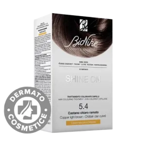 Vopsea pentru par Nr. 5.4 Copper Light Brown Dark Brown Shine On, 1 bucata, Bionike