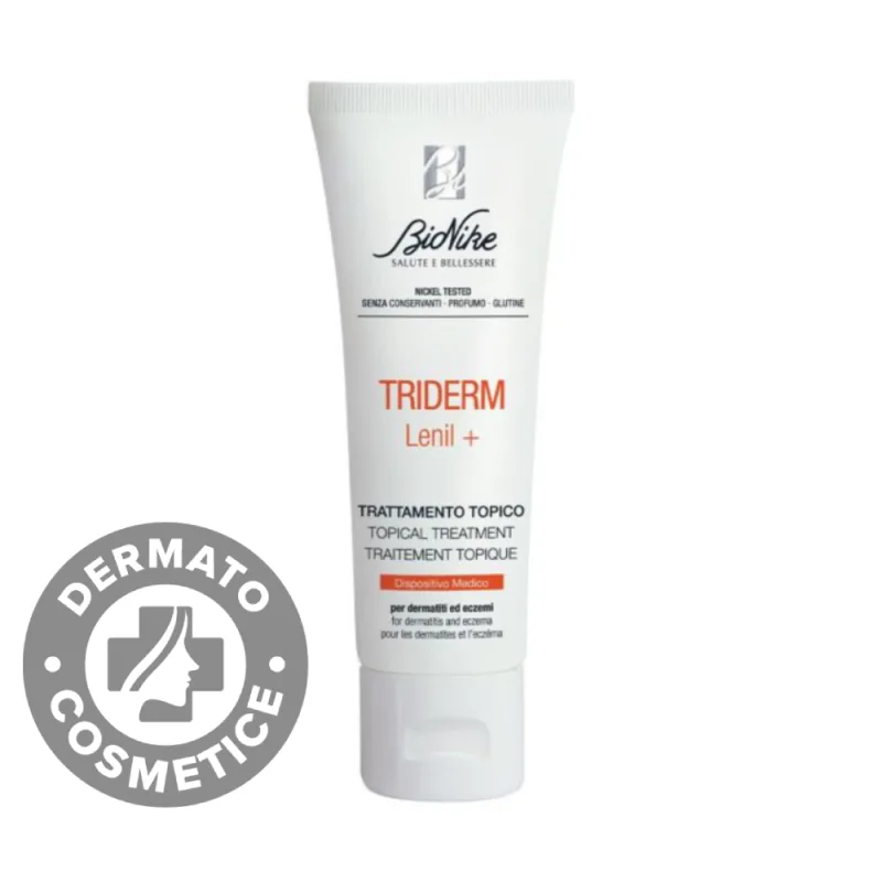 Tratament topic pentru dermatita si eczeme Triderm Lenil, 50ml, Bionike — preț și oferte