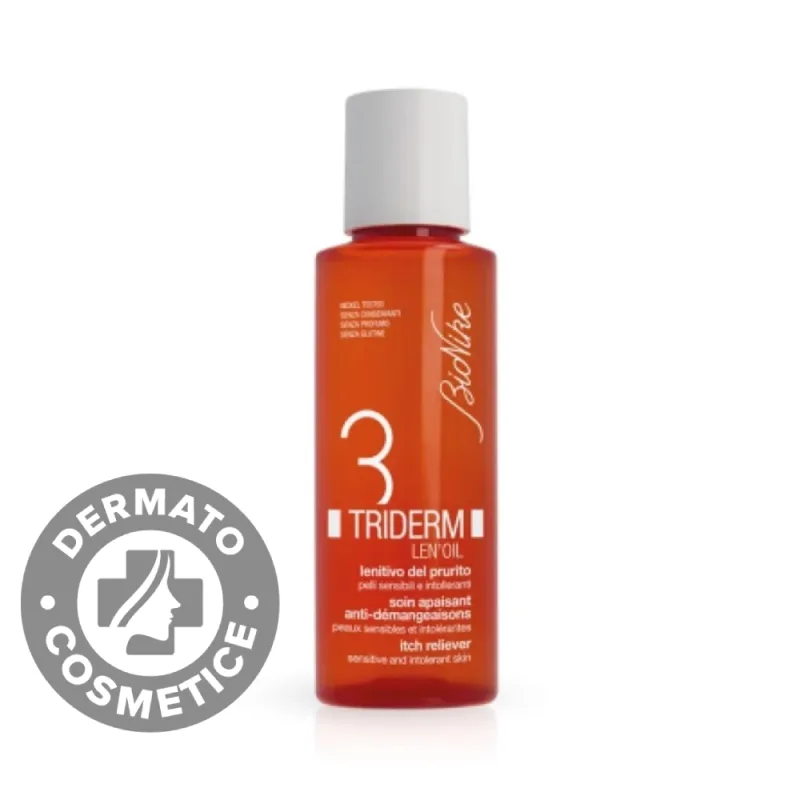 Ulei anti-mancarimi Triderm Len'Oil, 100ml, Bionike — preț și oferte