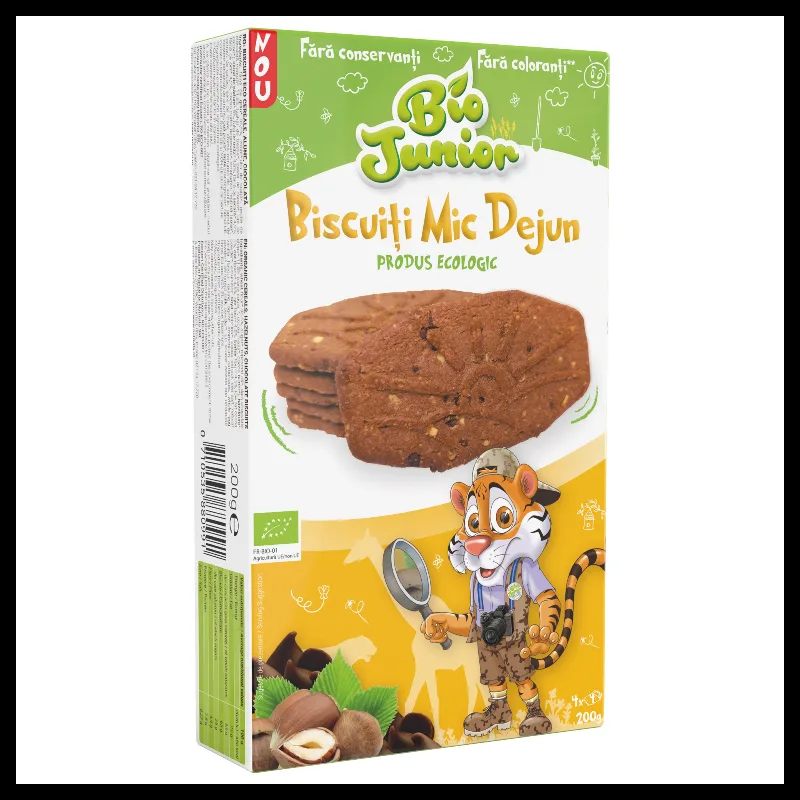 Biscuiti pentru mic dejun Bio, 200g, Bio Junior — preț și oferte