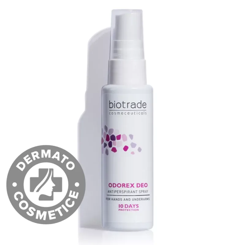 Spray antiperspirant pentru axile si maini Odorex Deo, 40ml, Biotrade — preț și oferte