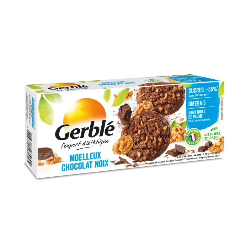 Prajitura cu ciocolata si nuci, 138g, Gerble Expert Dietetic — preț și oferte