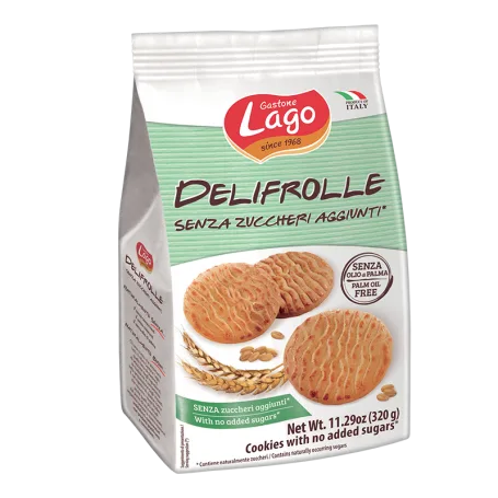 Biscuiti fara zahar, 320g, Lago — preț și oferte