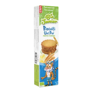 Biscuiti cu unt pur Bio, 125g, Bio Junior