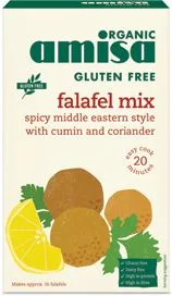 Mix pentru falafel fara gluten Bio, 180g, Amisa — preț și oferte