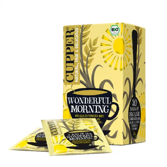 Ceai eco Wonderful Morning, 20 plicuri, Cupper — preț și oferte