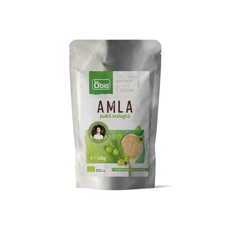 Amla pudra bio, 125g, Obio — preț și oferte