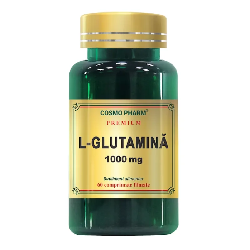 L-Glutamina, 1000 mg, 60 comprimate, Cosmo Pharm — preț și oferte