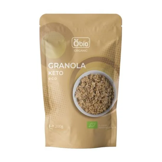 Granola Keto Bio, 200g, Obio — preț și oferte