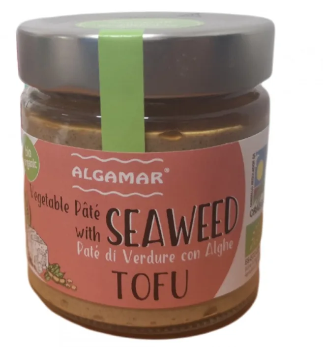 Pate vegetal cu alge si tofu Bio, 180g, Algamar — preț și oferte