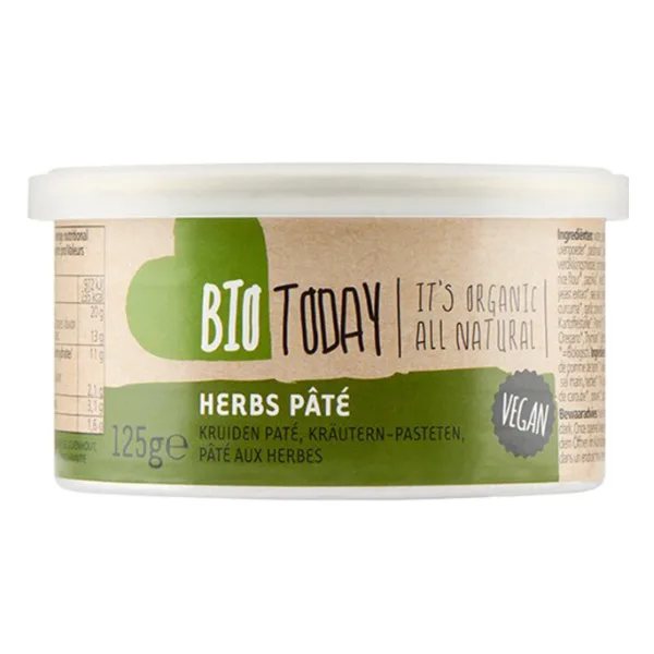 Crema vegana cu verdeturi Bio, 125g, Bio Today — preț și oferte