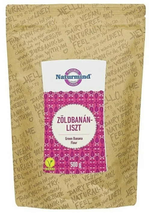 Faina de banane verzi, 500g, Naturmind — preț și oferte