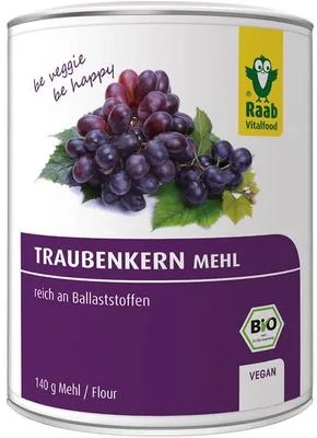 Faina din samburi de struguri Bio, 140g, Raab Vitalfood — preț și oferte