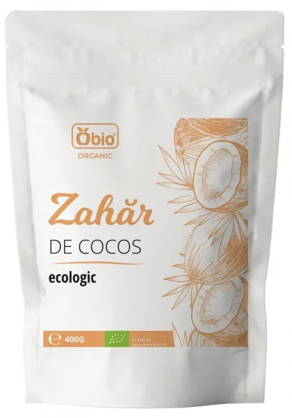 Zahar de cocos bio, 400g, Obio — preț și oferte