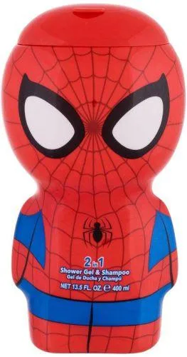 Gel de dus si sampon Spiderman 2D, 400ml, Airval — preț și oferte