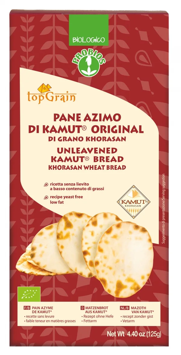 Paine din grau kamut fara drojdie, 125g, Probios — preț și oferte