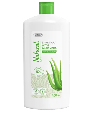 Dr. Max Natural Sampon cu aloe vera, 400ml