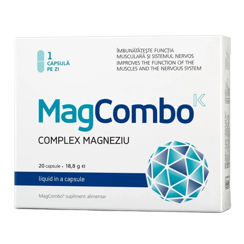 MagCombo, 20 capsule, Vitaslim — preț și oferte