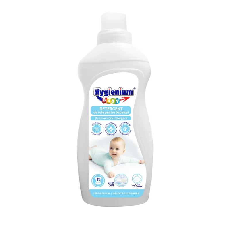 Detergent de rufe pentru bebelusi, 1l, Hygienium — preț și oferte