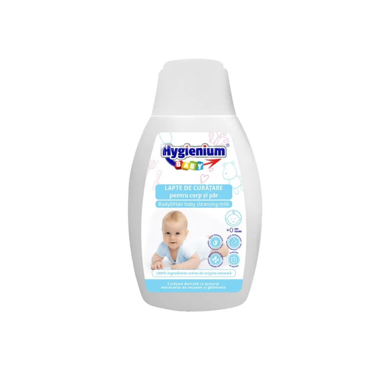Lapte de curatare pentru corp si par, 300ml, Hygienium — preț și oferte