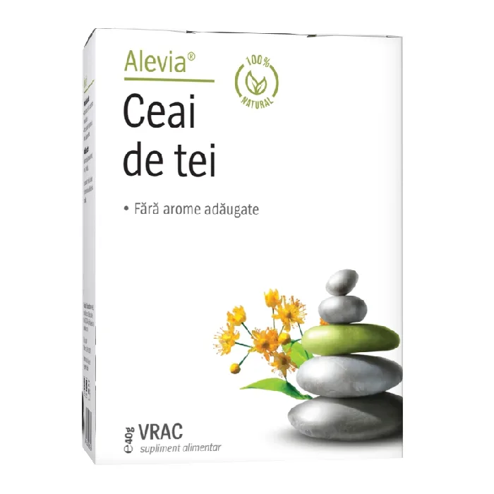 Ceai de tei, 40 g, Alevia — preț și oferte