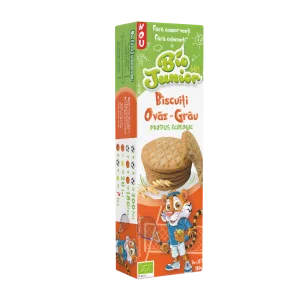 Biscuiti ovaz-grau Bio, 110g, Bio Junior