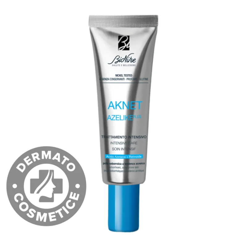 Crema intensiva cu acid azelaic pentru piele predispusa la acnee Aknet Azelike Plus, 30ml, Bionike — preț și oferte