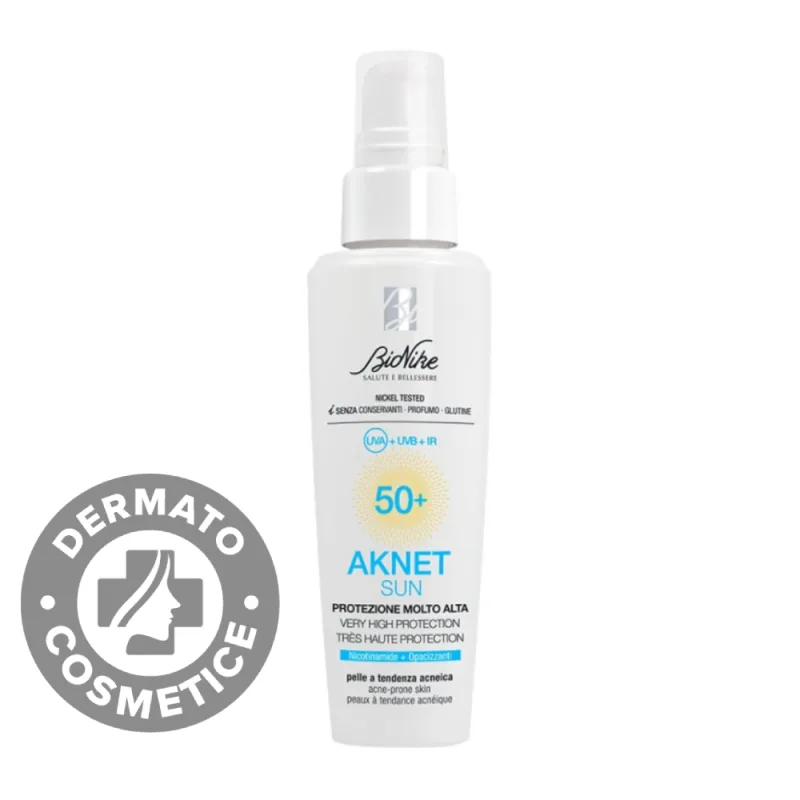Crema cu protectie solara SPF50+ Aknet, 50ml, Bionike — preț și oferte