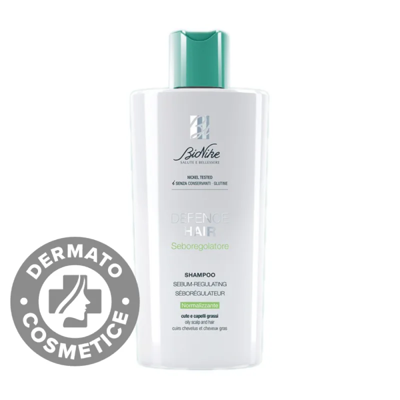 Sampon de reglare a sebumului Defence Hair, 200ml, Bionike — preț și oferte
