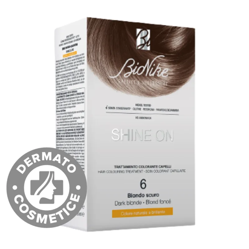 Vopsea pentru par NR. 6 Blond Inchis Shine On, 1 bucata, Bionike — preț și oferte