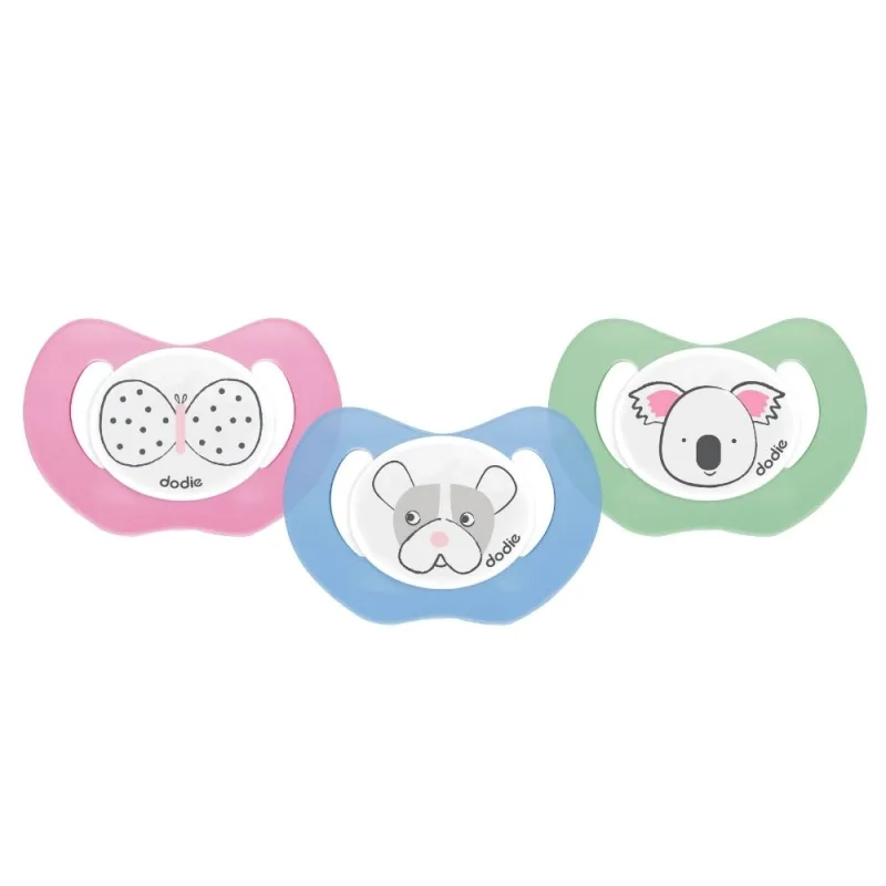 Suzeta ortodontica din silicon 0-2 luni Animale P49, 1 bucata, Dodie — preț și oferte