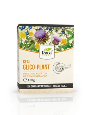 Ceai Glico-plant pancreas sanatos glicemie normala, 150g, Dorel Plant