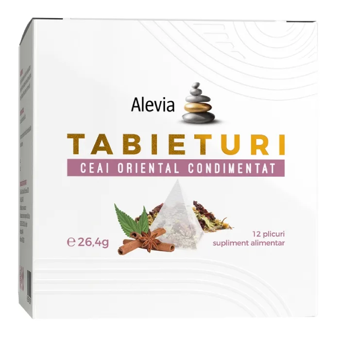 Ceai oriental condimentat Tabieturi, 12 plicuri, Alevia — preț și oferte