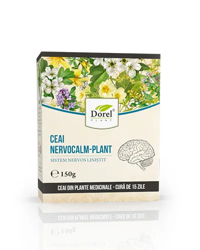 Ceai Nervocalm-plant sistem nervos linistit, 150g, Dorel Plant — preț și oferte