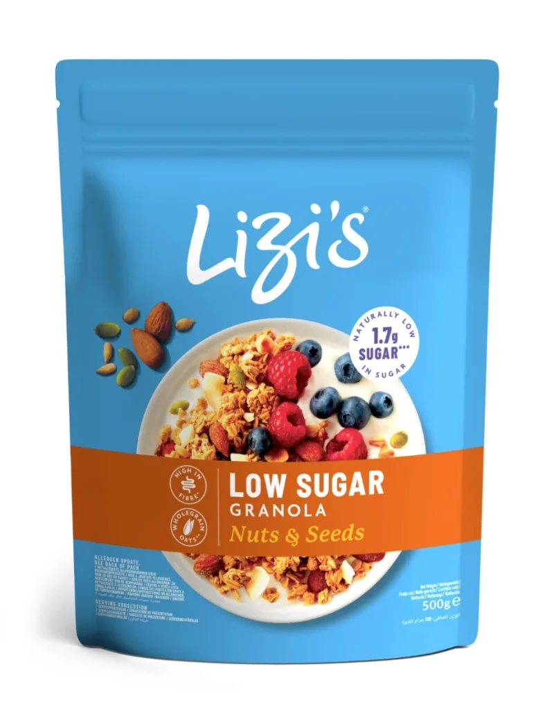 Musli cu un continut scazut de zahar, 500g, Lizi's Granola — preț și oferte