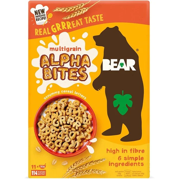 Multicereale Alphabites, 350g, Bear — preț și oferte